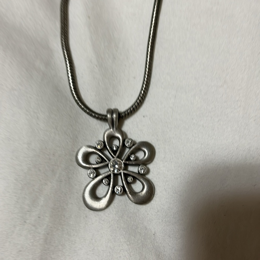 Pewter choker necklace purchased from Bico jewelry